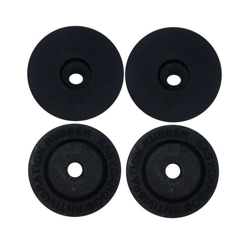 Easycargo Fan Anti Vibration Pads, Fan Damper for Noise Reduction, Silicone Damper for Low Noise Fan 80mm, 92mm, 120mm, 140mm (Black 16-Pack) - Image 2
